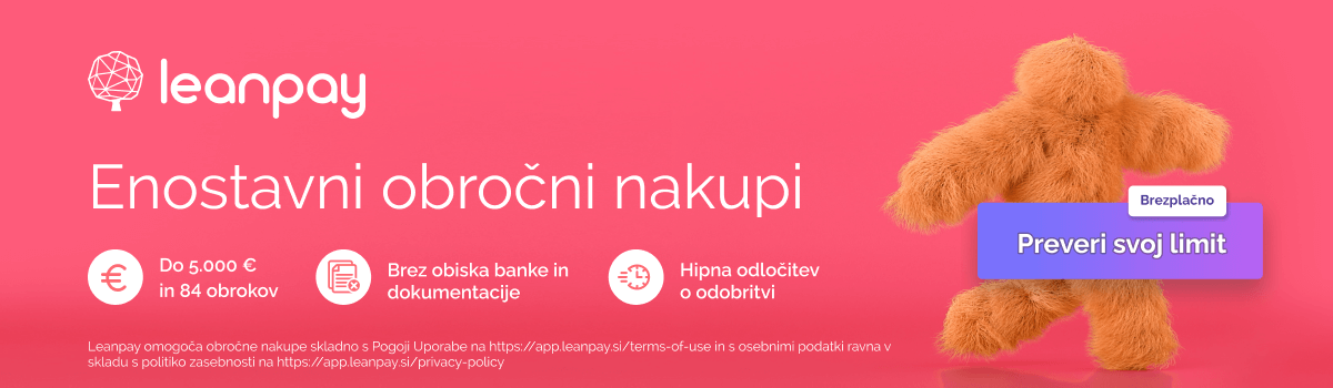 Preveri svoj limit LEanpay